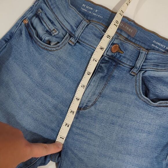 DL1961 Womens Jeans 28 Blue Florence Skinny Light Wash 26.5" Inseam - Picture 9 of 10